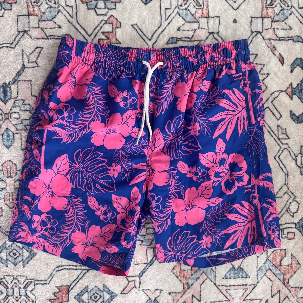 Trunks Surf & Swim Floral Swim Shorts - size Medium